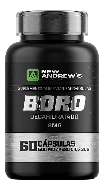 Boro New Andrews 60 cápsulas