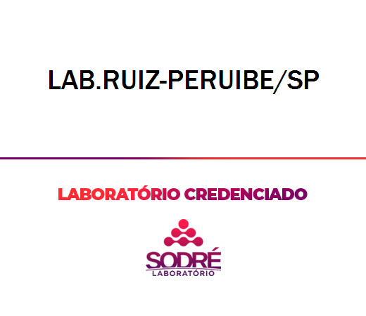 Exame Toxicológico - Peruibe-SP - LAB.RUIZ-PERUIBE/SP (C.N.H, Empregado CLT, Concurso Público)