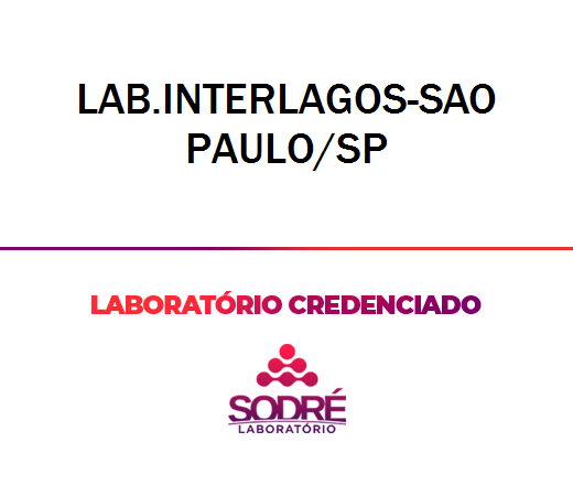 Exame Toxicológico - Sao Paulo-SP - LAB.INTERLAGOS-SAO PAULO/SP (C.N.H, Empregado CLT, Concurso Público)