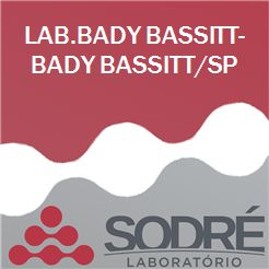 Exame Toxicológico - Bady Bassitt-SP - LAB.BADY BASSITT-BADY BASSITT/SP (C.N.H, Empregado CLT, Concurso Público)