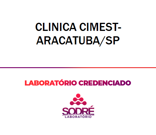 Exame Toxicológico - Aracatuba-SP - CLINICA CIMEST-ARACATUBA/SP (C.N.H, Empregado CLT, Concurso Público)