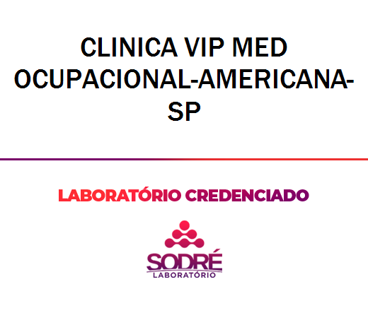 Exame Toxicológico - Americana-SP - CLINICA VIP MED OCUPACIONAL-AMERICANA-SP (C.N.H, Empregado CLT, Concurso Público)