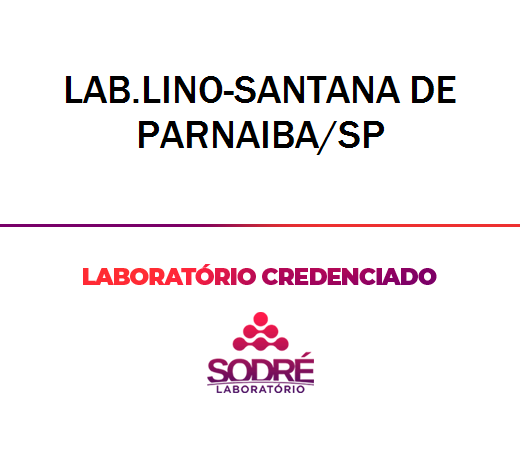Exame Toxicológico - Santana De Parnaiba-SP - LAB.LINO-SANTANA DE PARNAIBA/SP (C.N.H, Empregado CLT, Concurso Público)