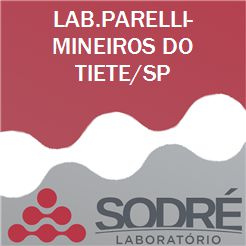 Exame Toxicológico - Mineiros Do Tiete-SP - LAB.PARELLI-MINEIROS DO TIETE/SP (C.N.H, Empregado CLT, Concurso Público)