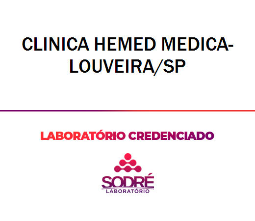 Exame Toxicológico - Louveira-SP - CLINICA HEMED MEDICA-LOUVEIRA/SP (C.N.H, Empregado CLT, Concurso Público)