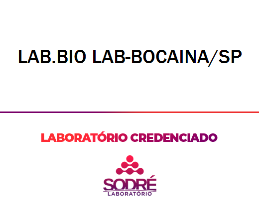 Exame Toxicológico - Bocaina-SP - LAB.BIO LAB-BOCAINA/SP (C.N.H, Empregado CLT, Concurso Público)