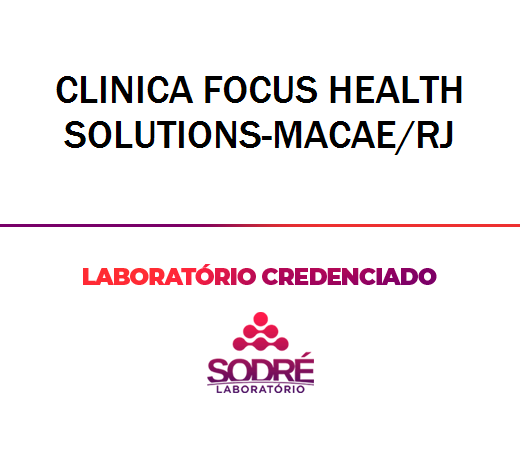 Exame Toxicológico - Macae-RJ - FOCUS SOLUTIONS-MACAE/RJ (C.N.H, Empregado CLT, Concurso Público)