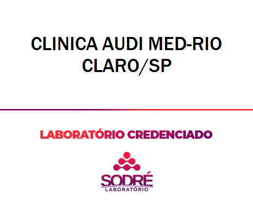 Exame Toxicológico - Rio Claro-SP - CLINICA AUDI MED-RIO CLARO/SP (C.N.H, Empregado CLT, Concurso Público)