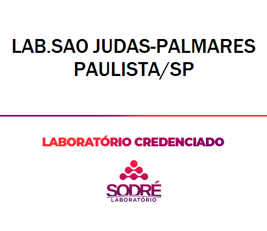 Exame Toxicológico - Palmares Paulista-SP - LAB.SAO JUDAS-PALMARES PAULISTA/SP (C.N.H, Empregado CLT, Concurso Público)