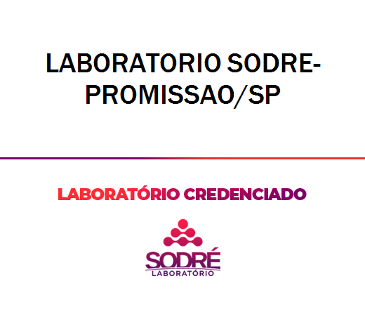 Exame Toxicológico - Promissao-SP - LABORATORIO SODRE-PROMISSAO/SP (C.N.H, Empregado CLT, Concurso Público)