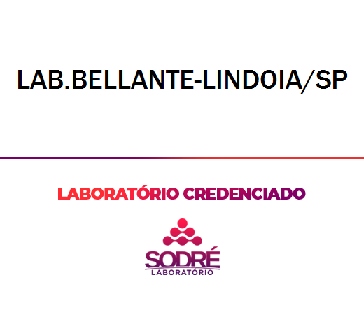Exame Toxicológico - Lindoia-SP - LAB.BELLANTE-LINDOIA/SP (C.N.H, Empregado CLT, Concurso Público)