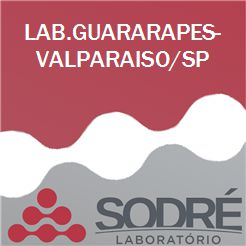 Exame Toxicológico - Valparaiso-SP - LAB.GUARARAPES-VALPARAISO/SP (C.N.H, Empregado CLT, Concurso Público)