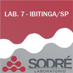 Exame Toxicológico - Ibitinga-SP - LAB. 7 - IBITINGA/SP (C.N.H, Empregado CLT, Concurso Público)