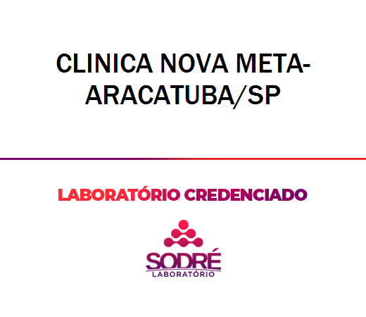 Exame Toxicológico - Aracatuba-SP - CLINICA NOVA META-ARACATUBA/SP (C.N.H, Empregado CLT, Concurso Público)