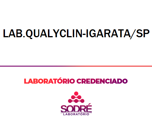 Exame Toxicológico - Igarata-SP - LAB.QUALYCLIN-IGARATA/SP (C.N.H, Empregado CLT, Concurso Público)