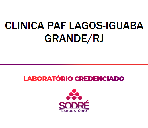 Exame Toxicológico - Iguaba Grande-RJ - CLINICA PAF LAGOS-IGUABA GRANDE/RJ (C.N.H, Empregado CLT, Concurso Público)