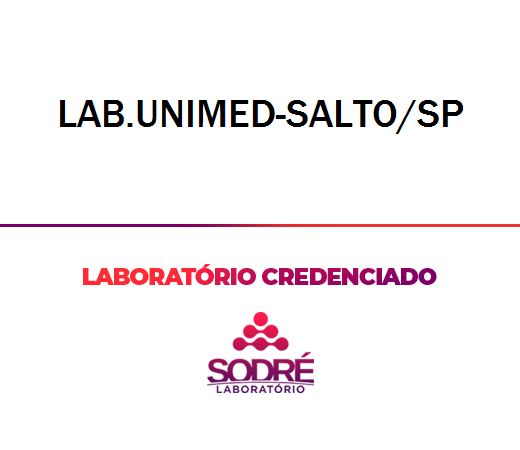 Exame Toxicológico - Salto-SP - LAB.UNIMED-SALTO/SP (C.N.H, Empregado CLT, Concurso Público)