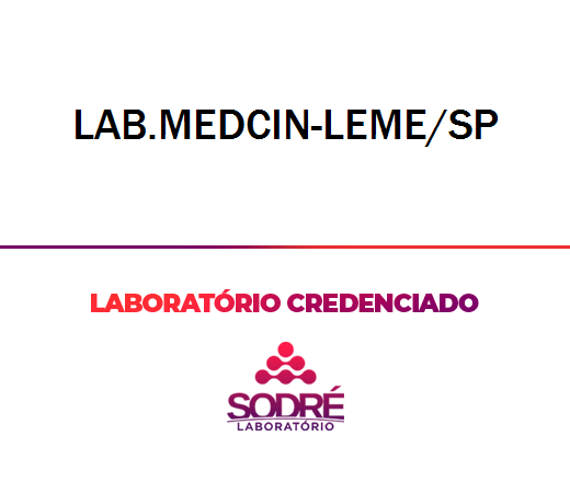 Exame Toxicológico - Leme-SP - LAB.MEDCIN-LEME/SP (C.N.H, Empregado CLT, Concurso Público)