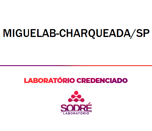 Exame Toxicológico - Charqueada-SP - MIGUELAB-CHARQUEADA/SP (C.N.H, Empregado CLT, Concurso Público)