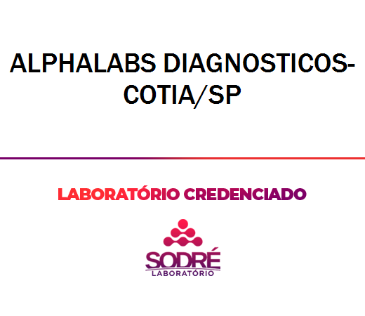 Exame Toxicológico - Cotia-SP - ALPHALABS DIAGNOSTICOS-COTIA/SP (C.N.H, Empregado CLT, Concurso Público)