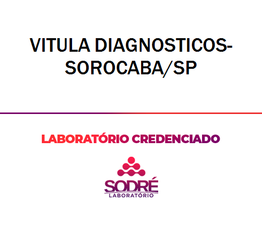Exame Toxicológico - Sorocaba-SP - VITULA DIAGNOSTICOS-SOROCABA/SP (C.N.H, Empregado CLT, Concurso Público)