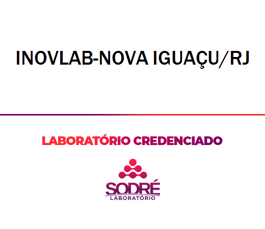 Exame Toxicológico - Nova Iguacu-RJ - INOVLAB-NOVA IGUAÇU/RJ (C.N.H, Empregado CLT, Concurso Público)