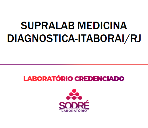 Exame Toxicológico - Itaborai-RJ - SUPRALAB MEDICINA DIAGNOSTICA-ITABORAI/RJ (C.N.H, Empregado CLT, Concurso Público)