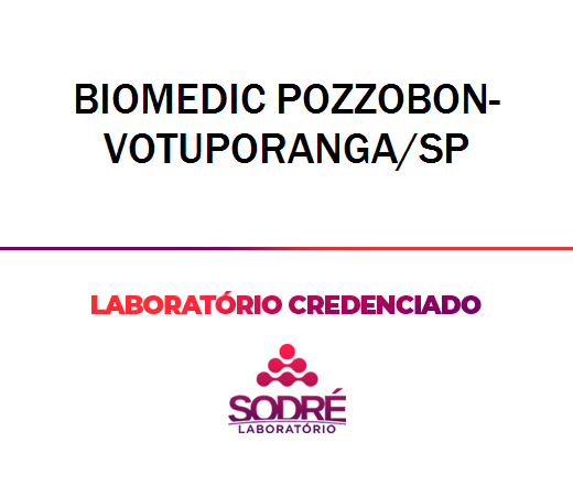 Exame Toxicológico - Votuporanga-SP - BIOMEDIC POZZOBON-VOTUPORANGA/SP (C.N.H, Empregado CLT, Concurso Público)