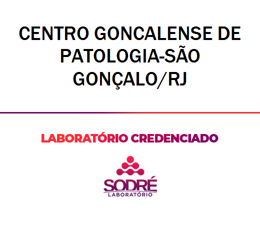 Exame Toxicológico - Sao Goncalo-RJ - CENTRO GONCALENSE DE PATOLOGIA-SÃO GONÇALO/RJ (C.N.H, Empregado CLT, Concurso Público)