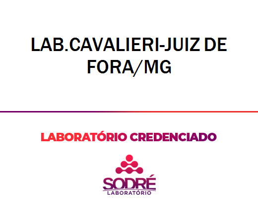 Exame Toxicológico - Juiz De Fora-MG - LAB.CAVALIERI-JUIZ DE FORA/MG (C.N.H, Empregado CLT, Concurso Público)