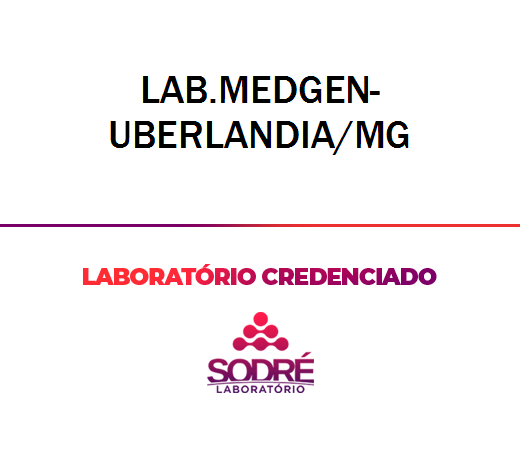 Exame Toxicológico - Uberlandia-MG - LAB.MEDGEN-UBERLANDIA/MG (C.N.H, Empregado CLT, Concurso Público)