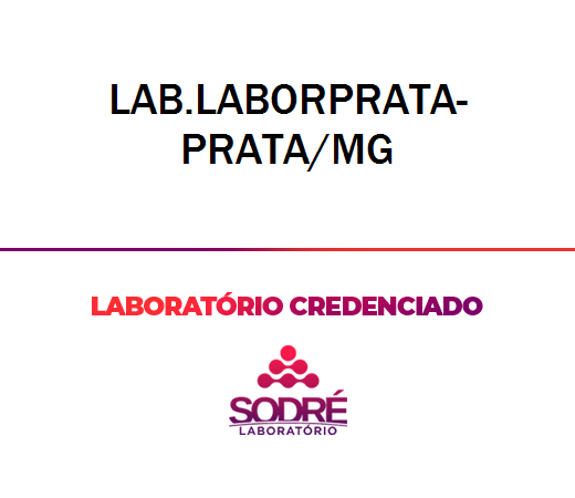 Exame Toxicológico - Prata-MG - LAB.LABORPRATA-PRATA/MG (C.N.H, Empregado CLT, Concurso Público)