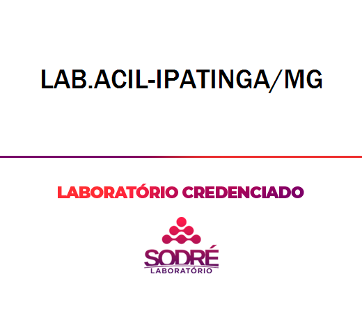 Exame Toxicológico - Ipatinga-MG - LAB.ACIL-IPATINGA/MG (C.N.H, Empregado CLT, Concurso Público)