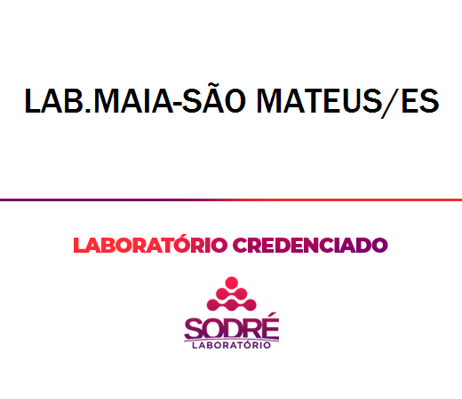 Exame Toxicológico - Sao Mateus-ES - LAB.MAIA-SÃO MATEUS/ES (C.N.H, Empregado CLT, Concurso Público)