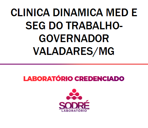 Exame Toxicológico - Governador Valadares-MG - CLINICA DINAMICA MED E SEG DO TRABALHO-GOVERNADOR VALADARES/MG (C.N.H, Empregado CLT, Concurso Público)