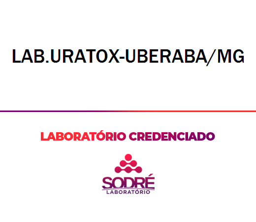 Exame Toxicológico - Uberaba-MG - LAB.URATOX-UBERABA/MG (C.N.H, Empregado CLT, Concurso Público)