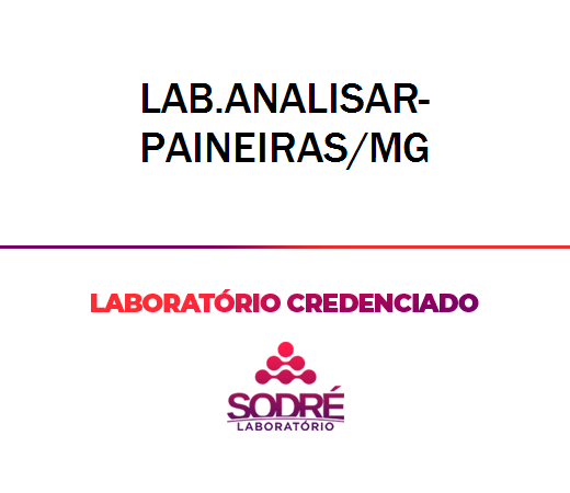 Exame Toxicológico - Paineiras-MG - LAB.ANALISAR-PAINEIRAS/MG (C.N.H, Empregado CLT, Concurso Público)