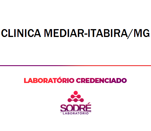 Exame Toxicológico - Itabira-MG - CLINICA MEDIAR-ITABIRA/MG (C.N.H, Empregado CLT, Concurso Público)