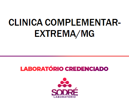 Exame Toxicológico - Extrema-MG - CLINICA COMPLEMENTAR-EXTREMA/MG (C.N.H, Empregado CLT, Concurso Público)