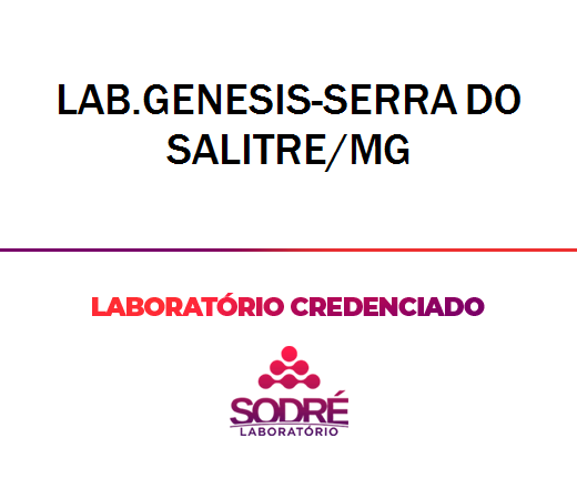 Exame Toxicológico - Serra Do Salitre-MG - LAB.GENESIS-SERRA DO SALITRE/MG (C.N.H, Empregado CLT, Concurso Público)