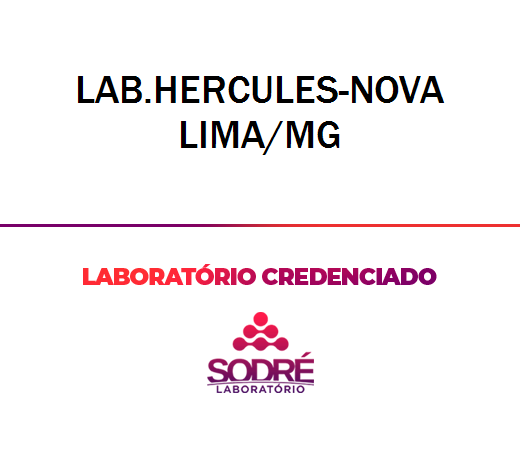 Exame Toxicológico - Nova Lima-MG - LAB.HERCULES-NOVA LIMA/MG (C.N.H, Empregado CLT, Concurso Público)