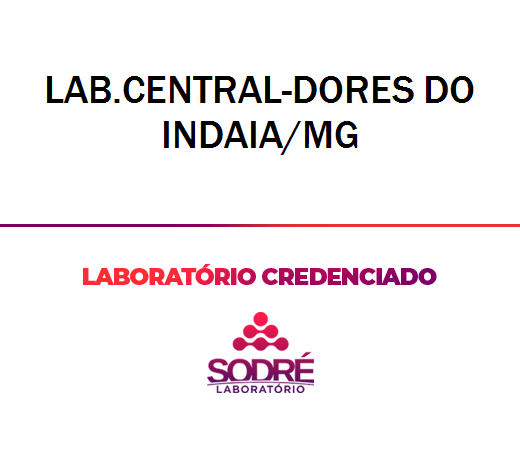 Exame Toxicológico - Dores Do Indaia-MG - LAB.CENTRAL-DORES DO INDAIA/MG (C.N.H, Empregado CLT, Concurso Público)