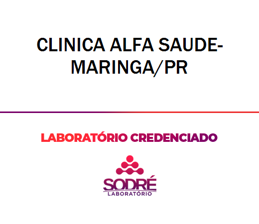 Exame Toxicológico - Maringa-PR - CLINICA ALFA SAUDE-MARINGA/PR (Empregado CLT, Concurso Público)