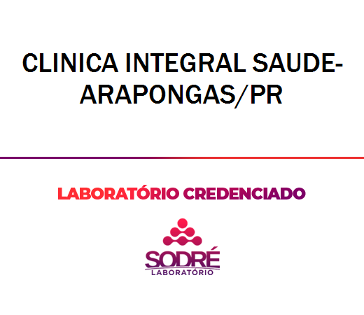 Exame Toxicológico - Arapongas-PR - CLINICA INTEGRAL SAUDE-ARAPONGAS/PR (C.N.H, Empregado CLT, Concurso Público)