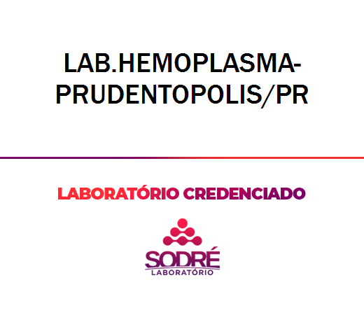 Exame Toxicológico - Prudentopolis-PR - LAB.HEMOPLASMA-PRUDENTOPOLIS/PR (C.N.H, Empregado CLT, Concurso Público)