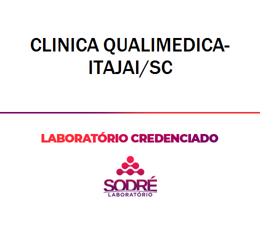 Exame Toxicológico - Itajai-SC - CLINICA QUALIMEDICA-ITAJAI/SC (C.N.H, Empregado CLT, Concurso Público)