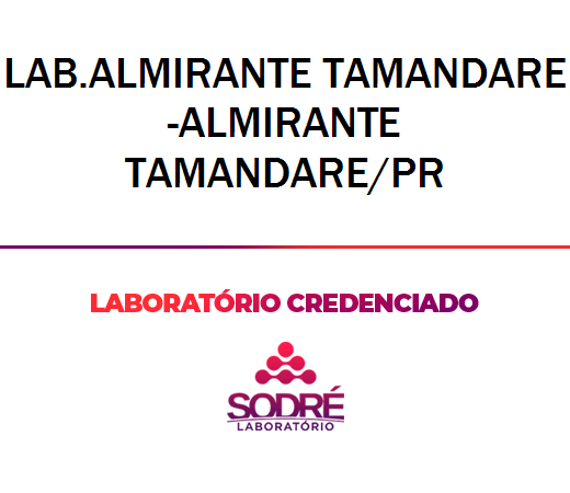 Exame Toxicológico - Almirante Tamandare-PR -