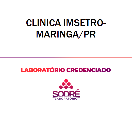Exame Toxicológico - Maringa-PR - CLINICA IMSETRO-MARINGA/PR (C.N.H, Empregado CLT, Concurso Público)
