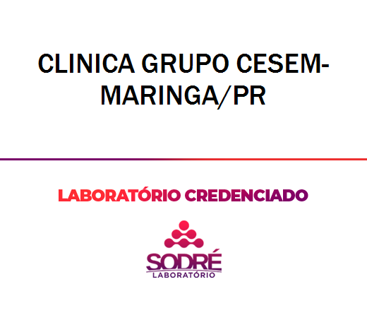 Exame Toxicológico - Maringa-PR - CLINICA GRUPO CESEM-MARINGA/PR (C.N.H, Empregado CLT, Concurso Público)