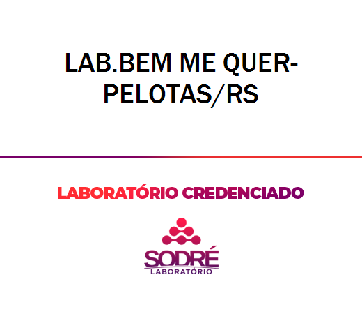 Exame Toxicológico - Pelotas-RS - LAB.BEM ME QUER-PELOTAS/RS (C.N.H, Empregado CLT, Concurso Público)